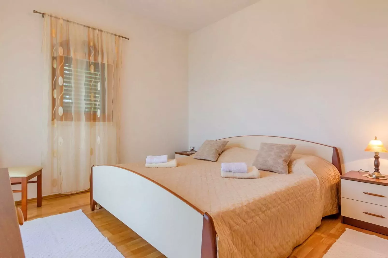 Seafront Holiday Home Marija-Three Bedroom Holiday Home with Sea View-Schlafzimmer