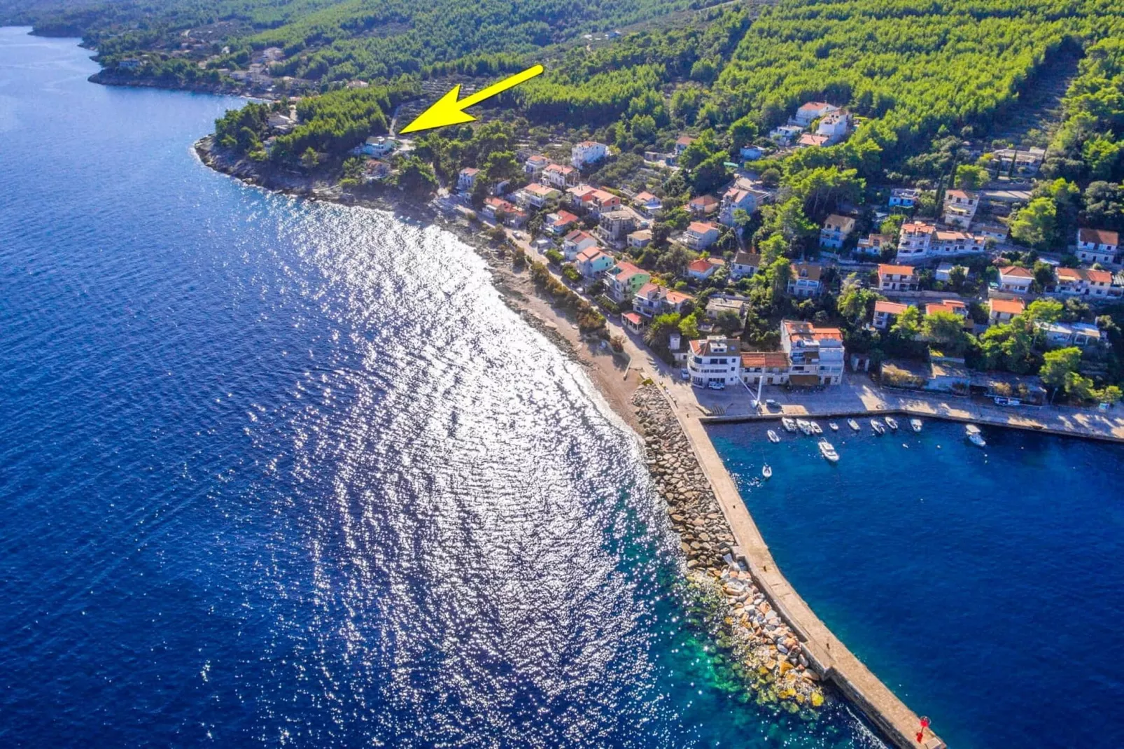 Seafront Holiday Home Marija-Three Bedroom Holiday Home with Sea View-Aussicht