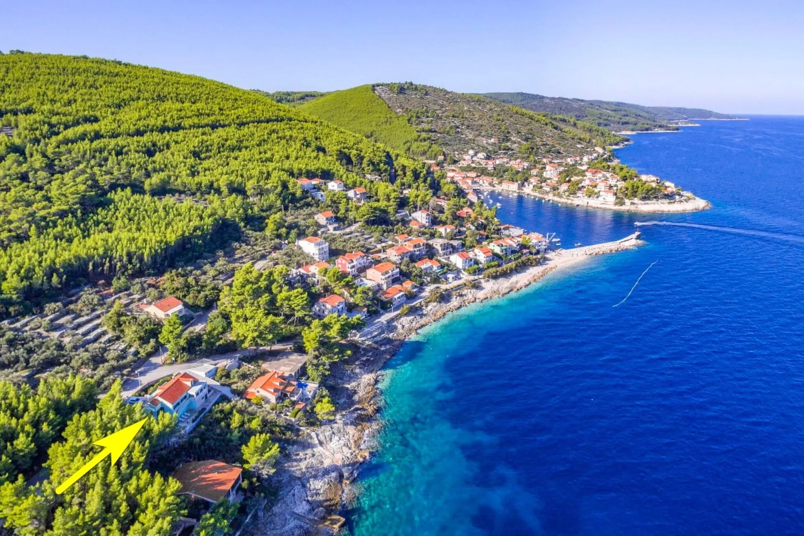 Seafront Holiday Home Marija-Three Bedroom Holiday Home with Sea View-Aussicht