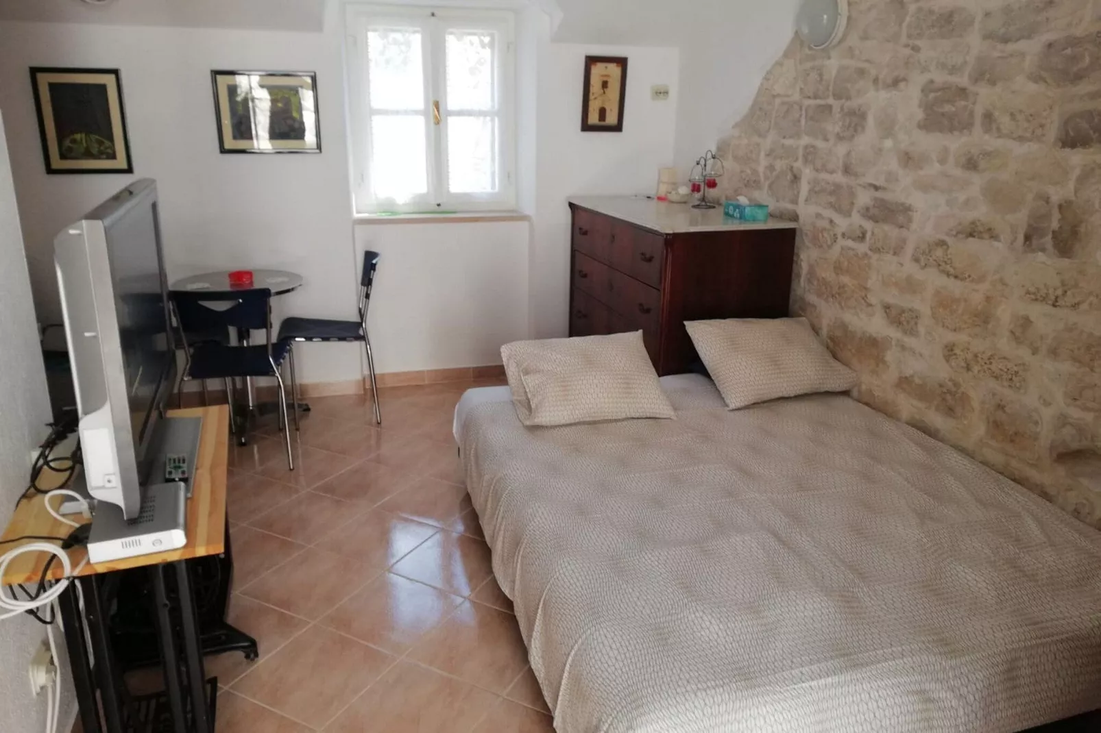 Apartments Agava & Lucija-Studio Apartment(First Floor)-Chambre