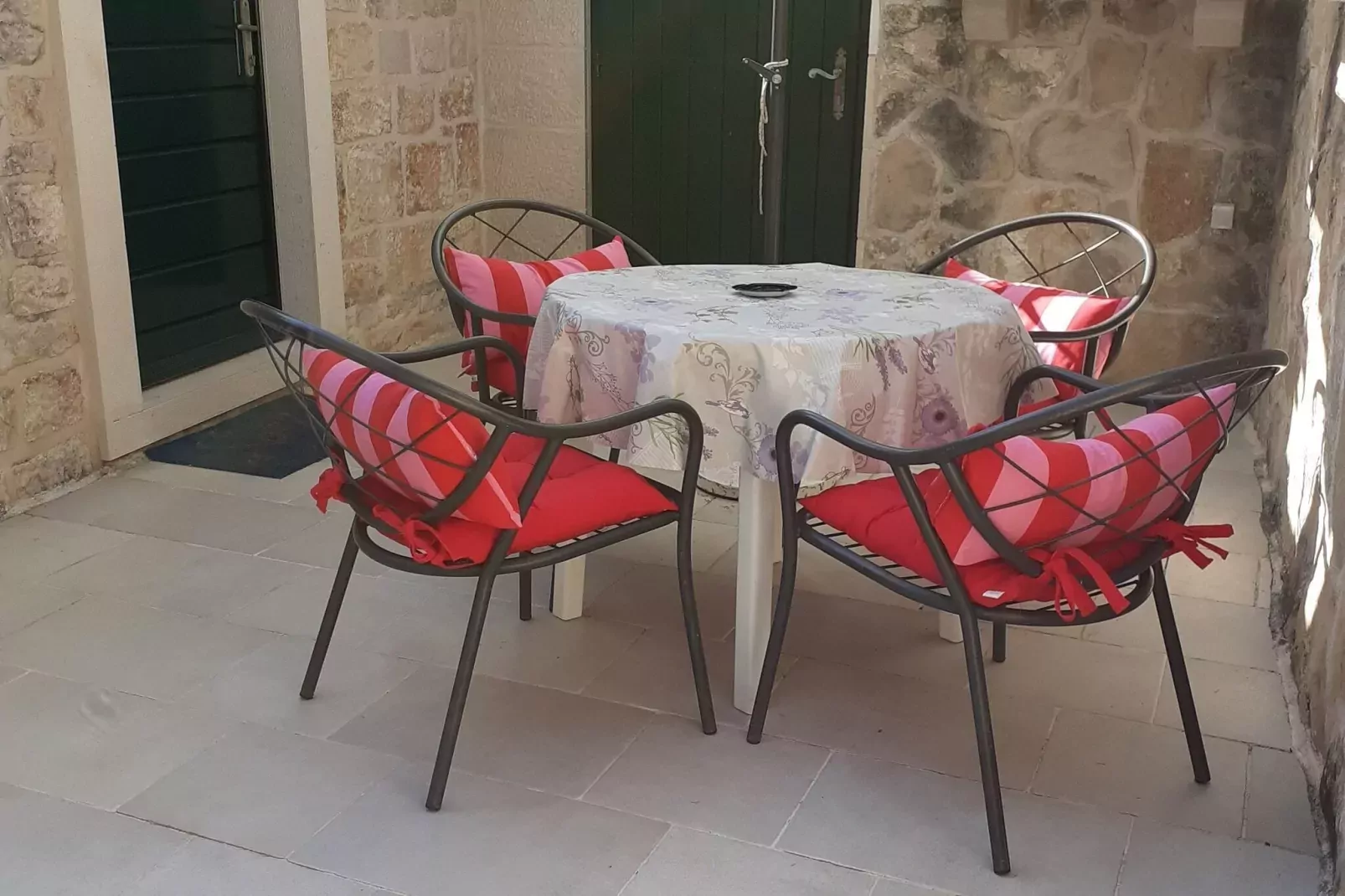 Apartments Agava & Lucija-Studio Apartment(First Floor)-Terrasse
