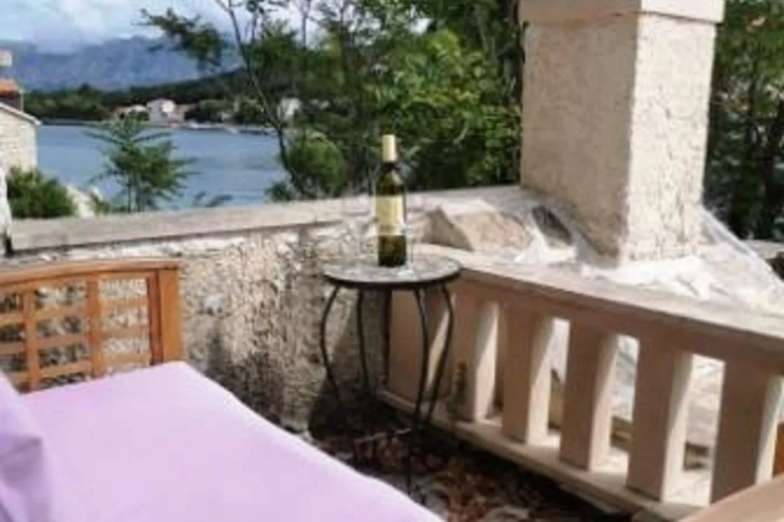 Apartments Agava & Lucija-Studio Apartment(First Floor)-Terrasse
