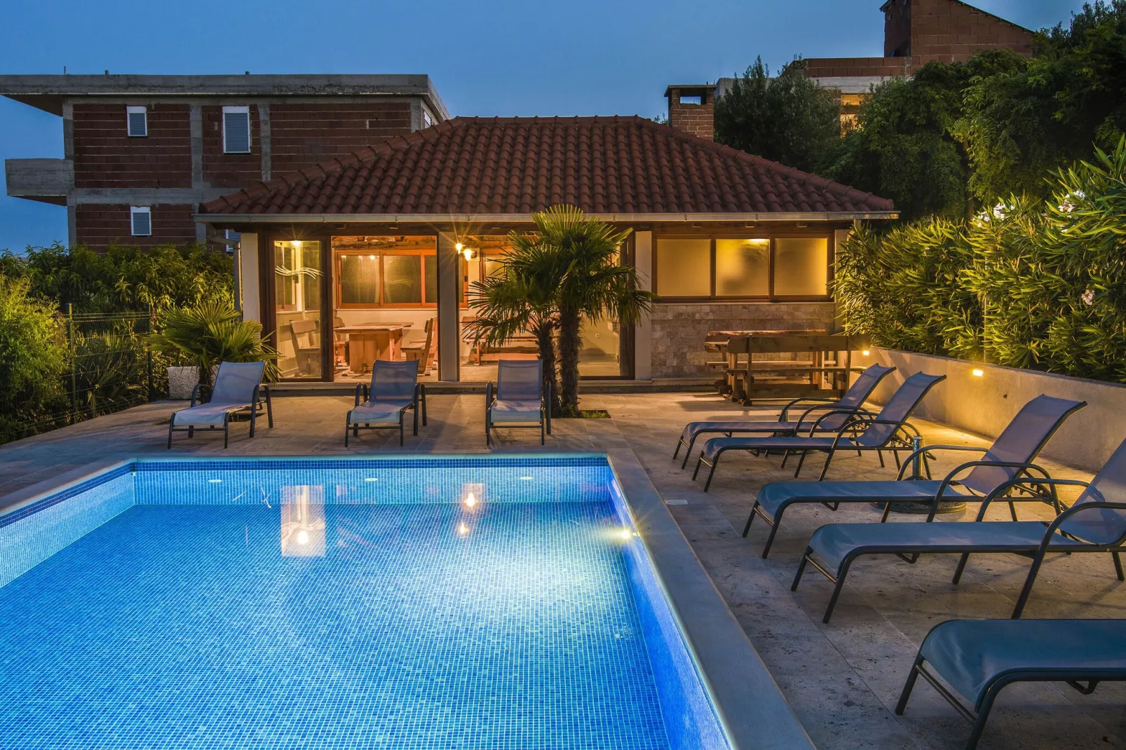 Villa Dvori Viškovi-Seven Bedroom Villa with Swimming Pool-Schwimmbad