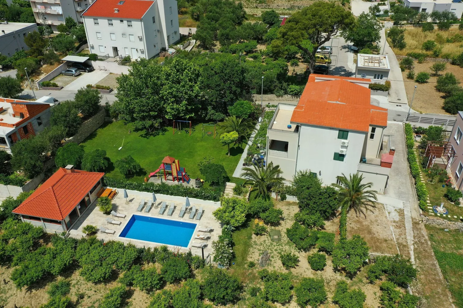 Villa Dvori Viškovi-Seven Bedroom Villa with Swimming Pool-Aussicht