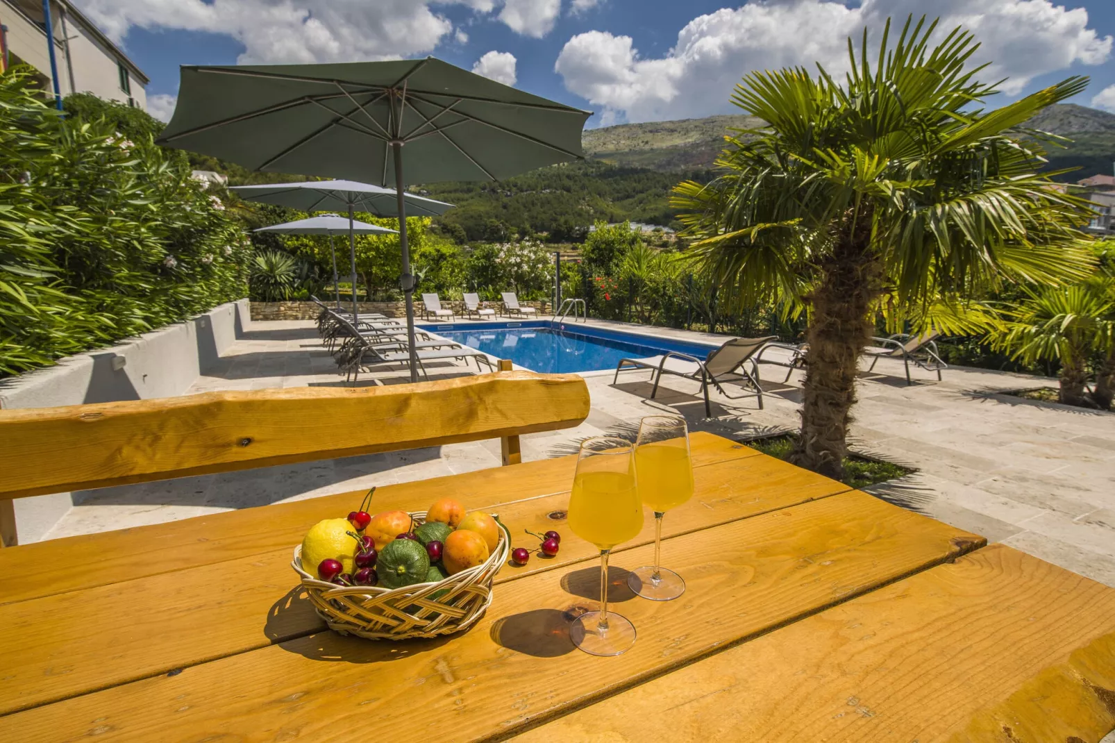 Villa Dvori Viškovi-Seven Bedroom Villa with Swimming Pool-Terrasse