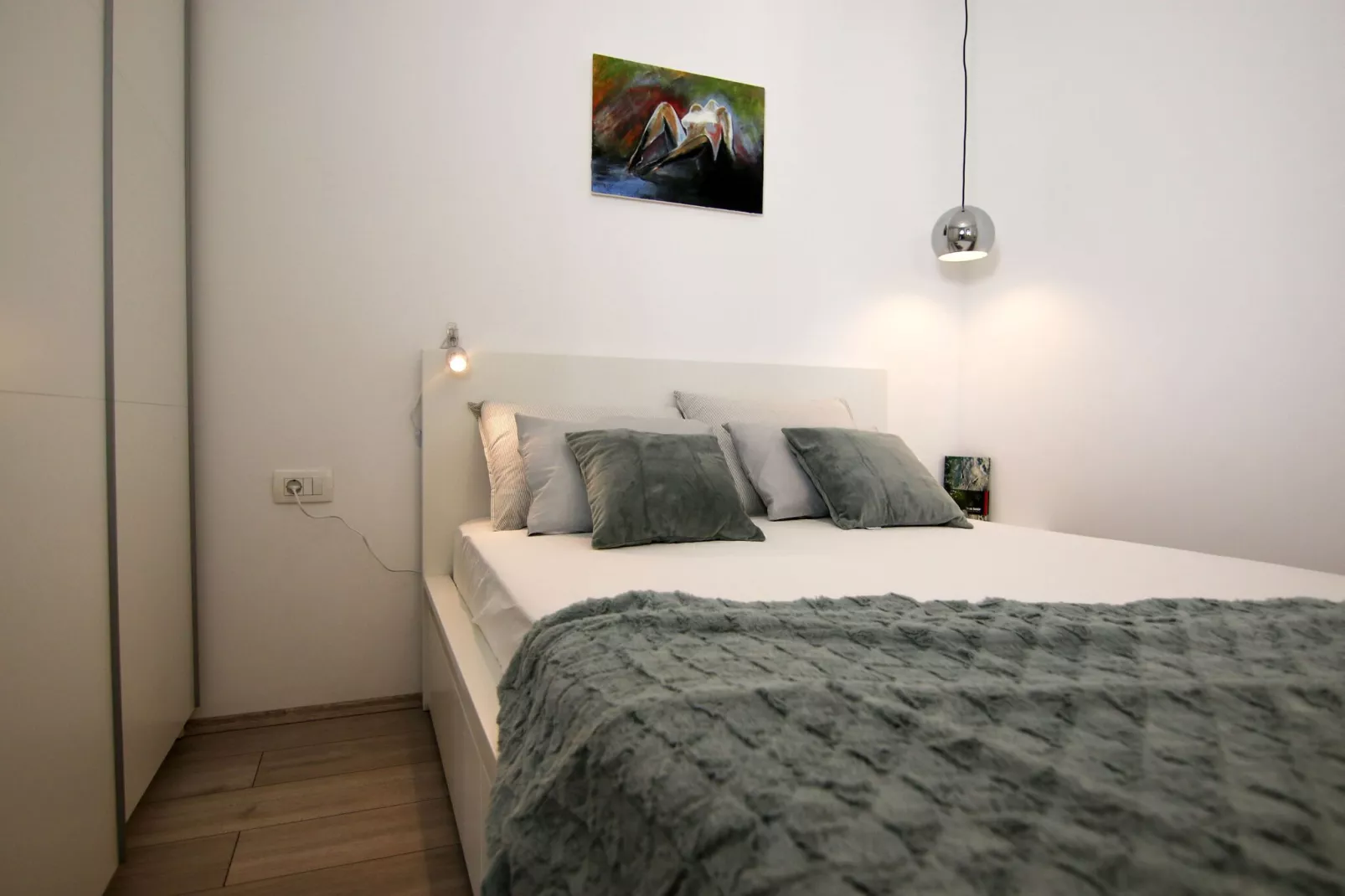 Stone Villa Olea-Three Bedroom Villa with Pool-Bedroom