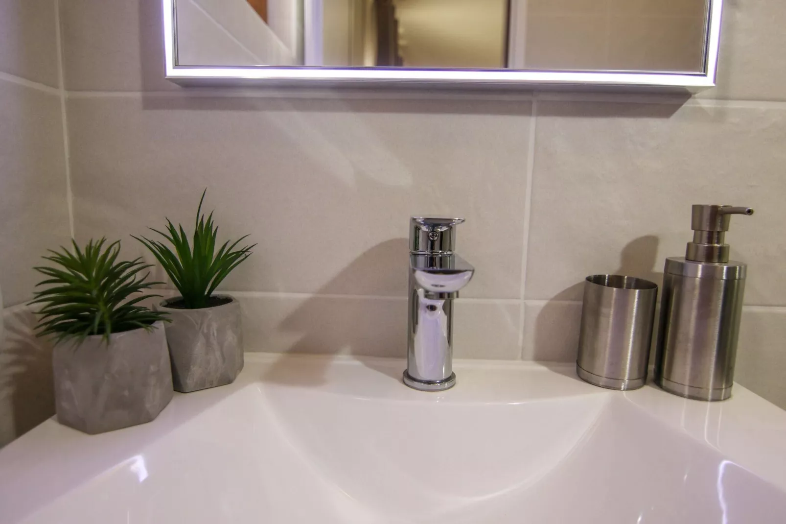 Stone Villa Olea-Three Bedroom Villa with Pool-Bathroom
