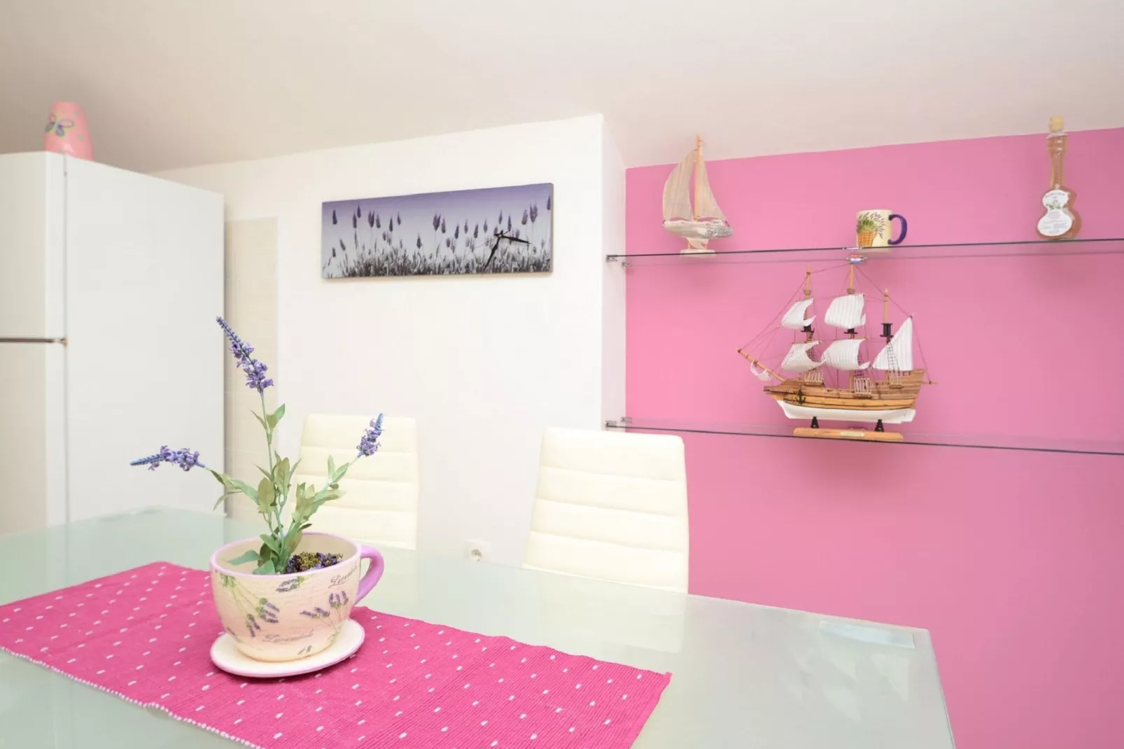 Apartments Korčula - Superior Two Bedroom Apartment with Terrace and Sea View (Lavander)-Salle à manger