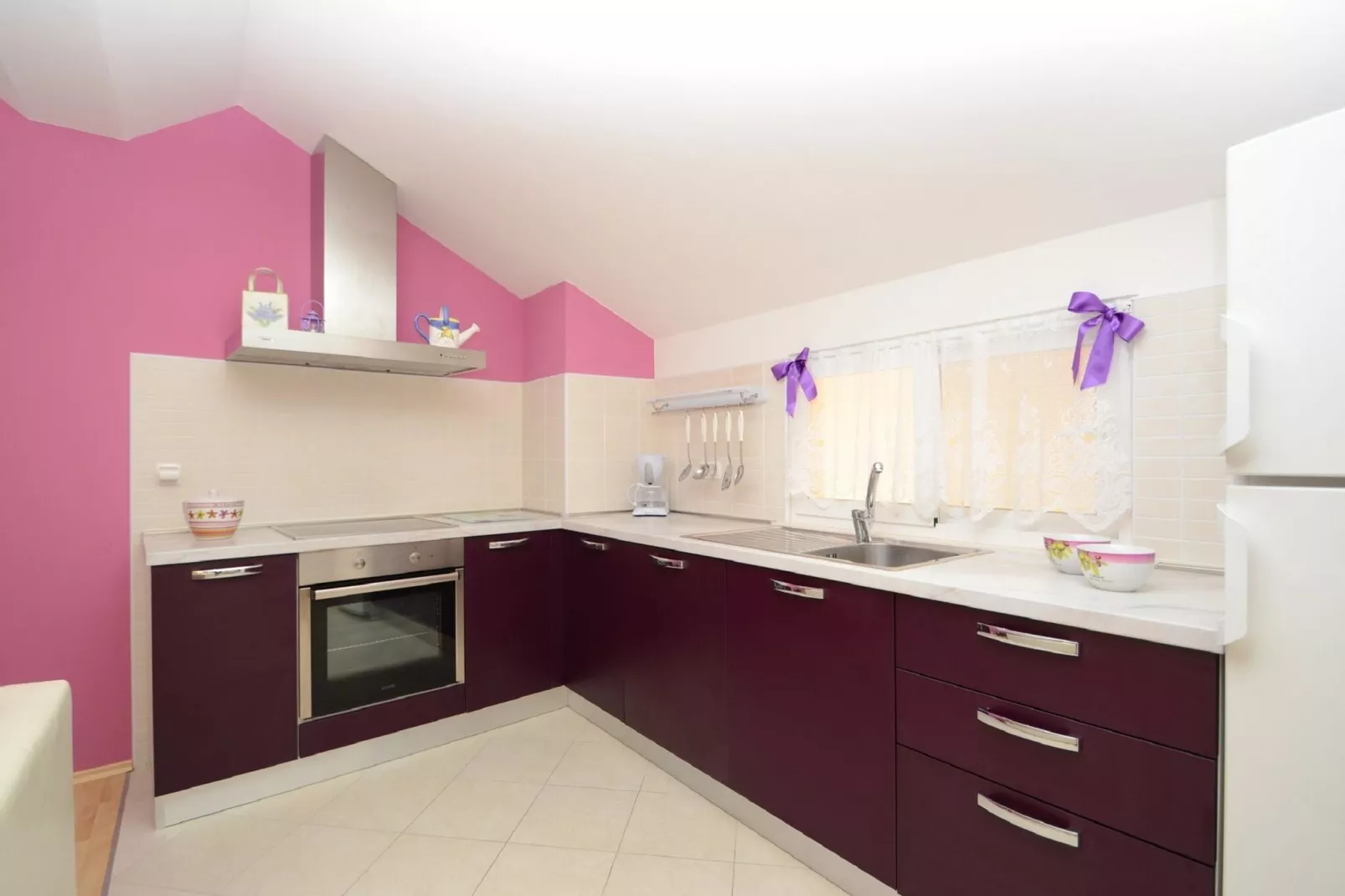 Apartments Korčula - Superior Two Bedroom Apartment with Terrace and Sea View (Lavander)-Cuisine