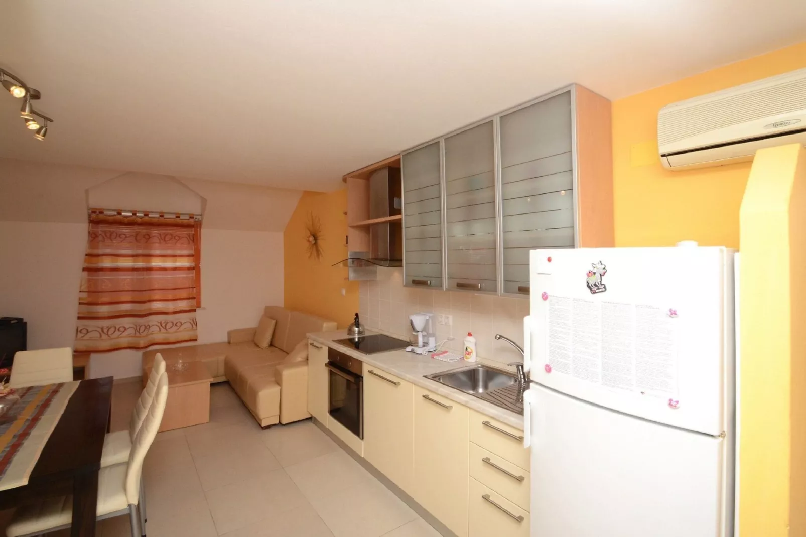 Apartments Korčula - Standard Two Bedroom Apartment with Terrace and Sea View (Seashell)-Kitchen