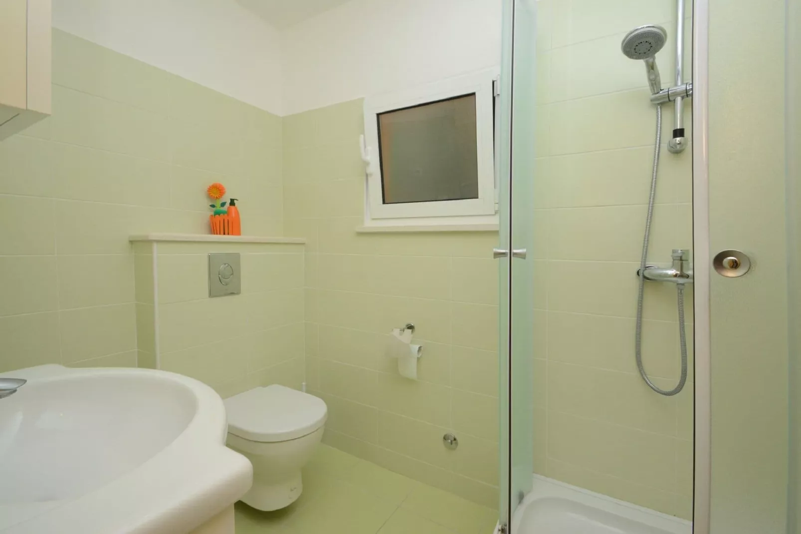 Apartments Korčula - Standard Two Bedroom Apartment with Terrace and Sea View (Seashell)-Bathroom