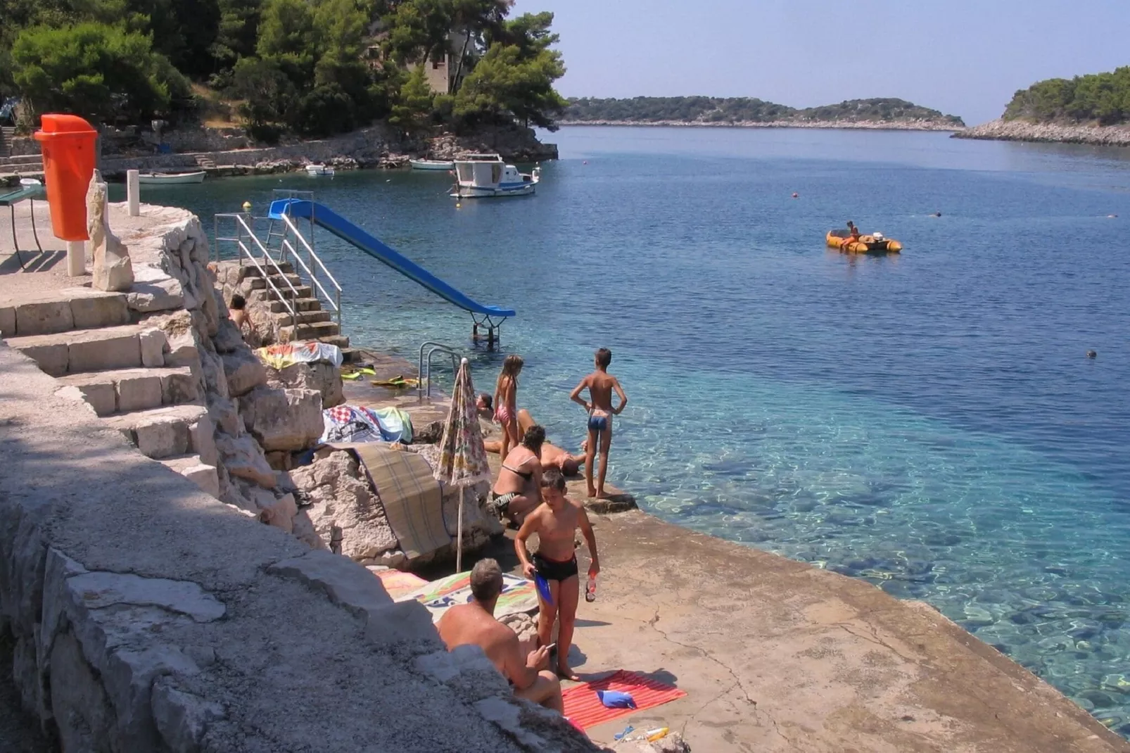 Apartments Korčula - One Bedroom Apartment with Terrace and Sea View-View