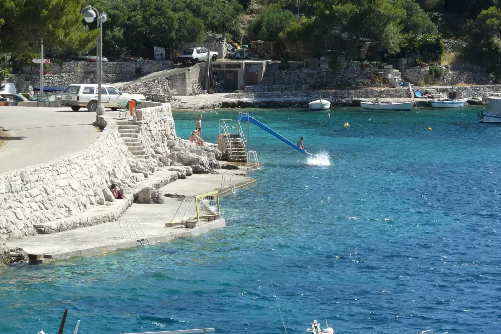Apartments Korčula - One Bedroom Apartment with Terrace and Sea View-View