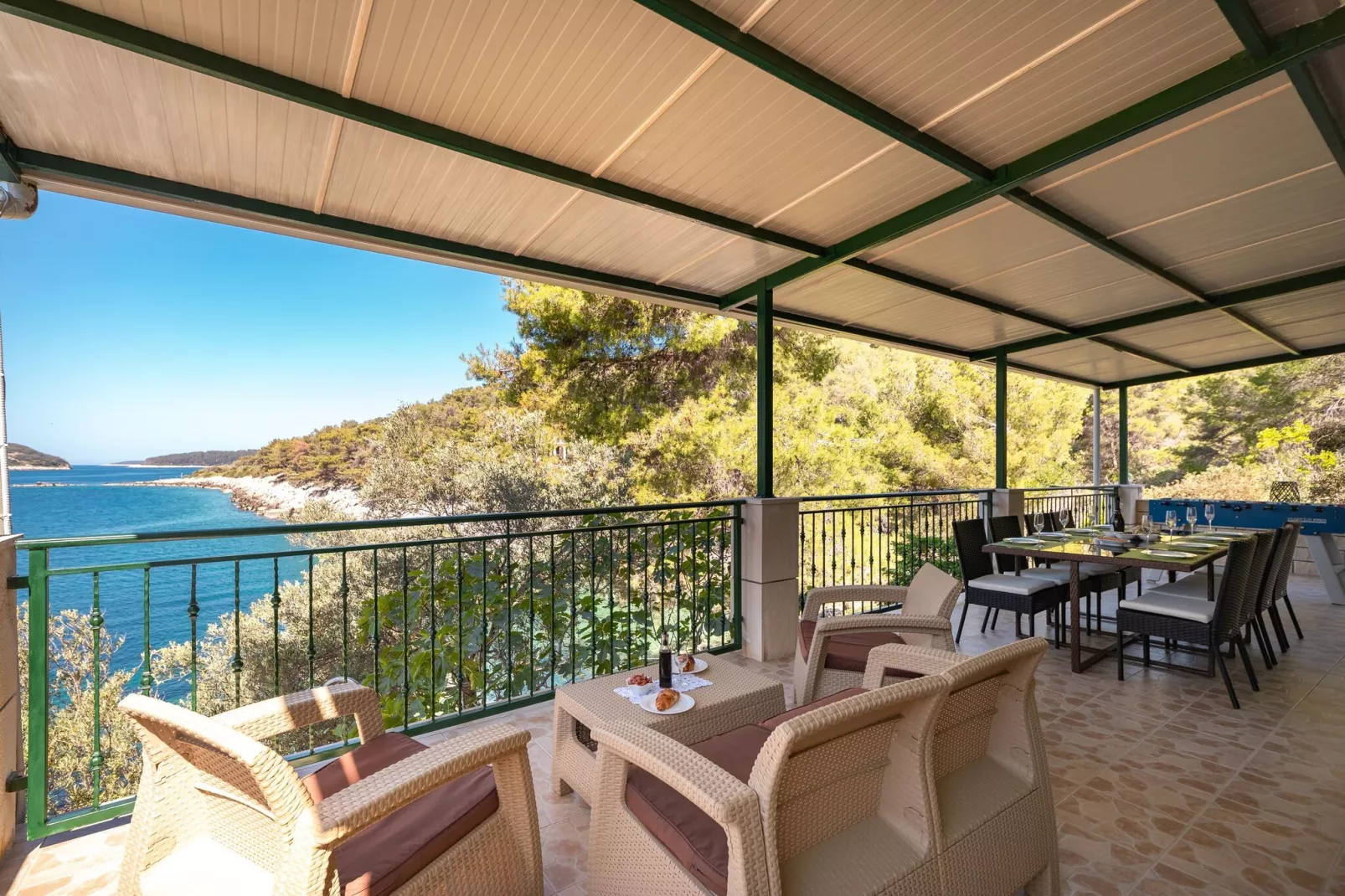 Holiday Home Melanie - Five bedroom house-Terrasse