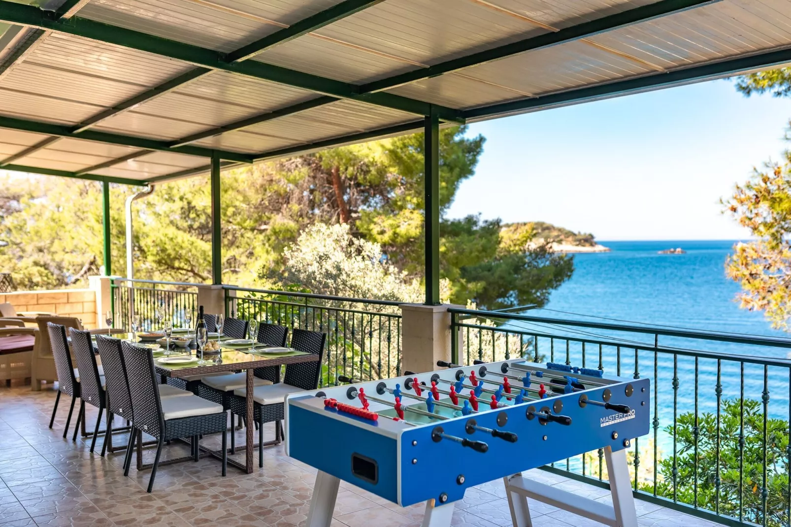 Holiday Home Melanie - Five bedroom house-Terrasse