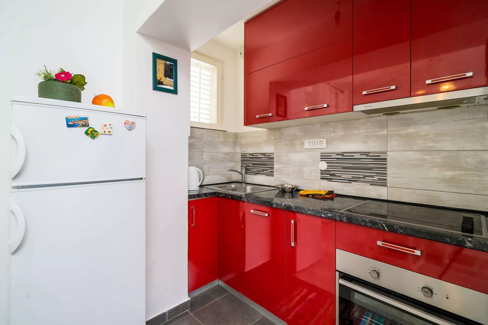 Apartment Luka - Two bedroom apartment-Cuisine