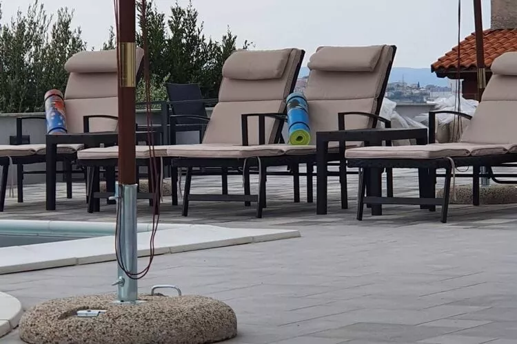Apartments Villa Salona Sky - Premium Two Bedroom Apartment with Balcony (3)-Terrasse