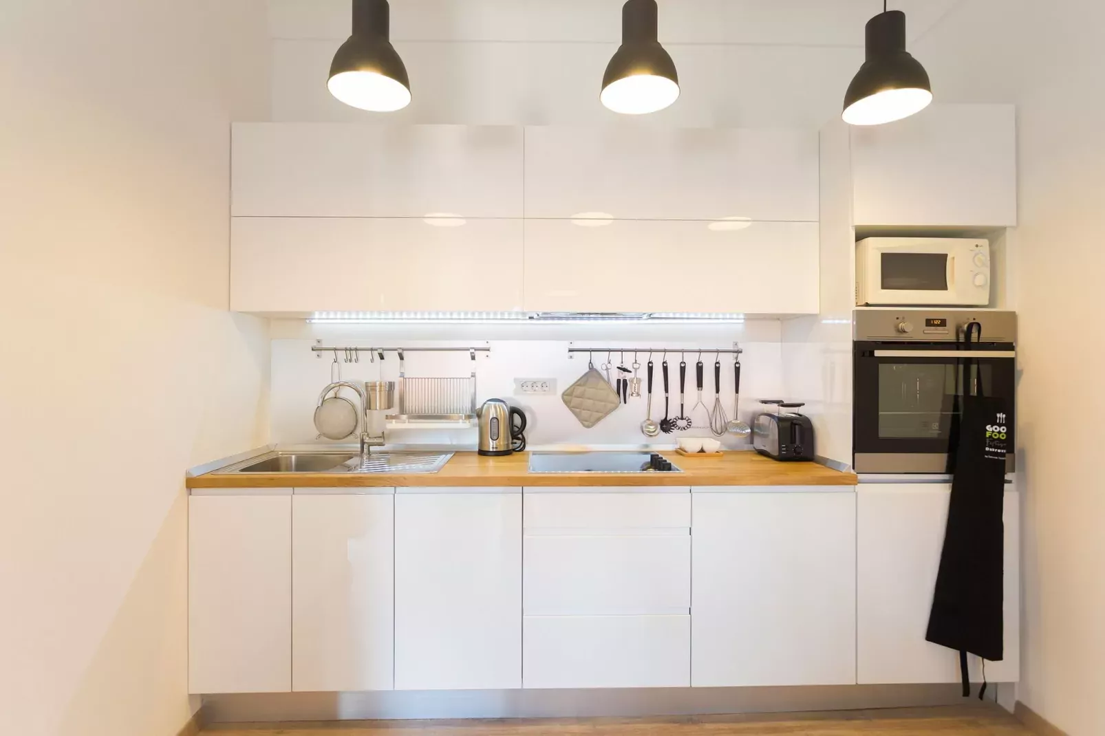 Apartment Miško - Two Bedroom Apartment with City View-Cuisine