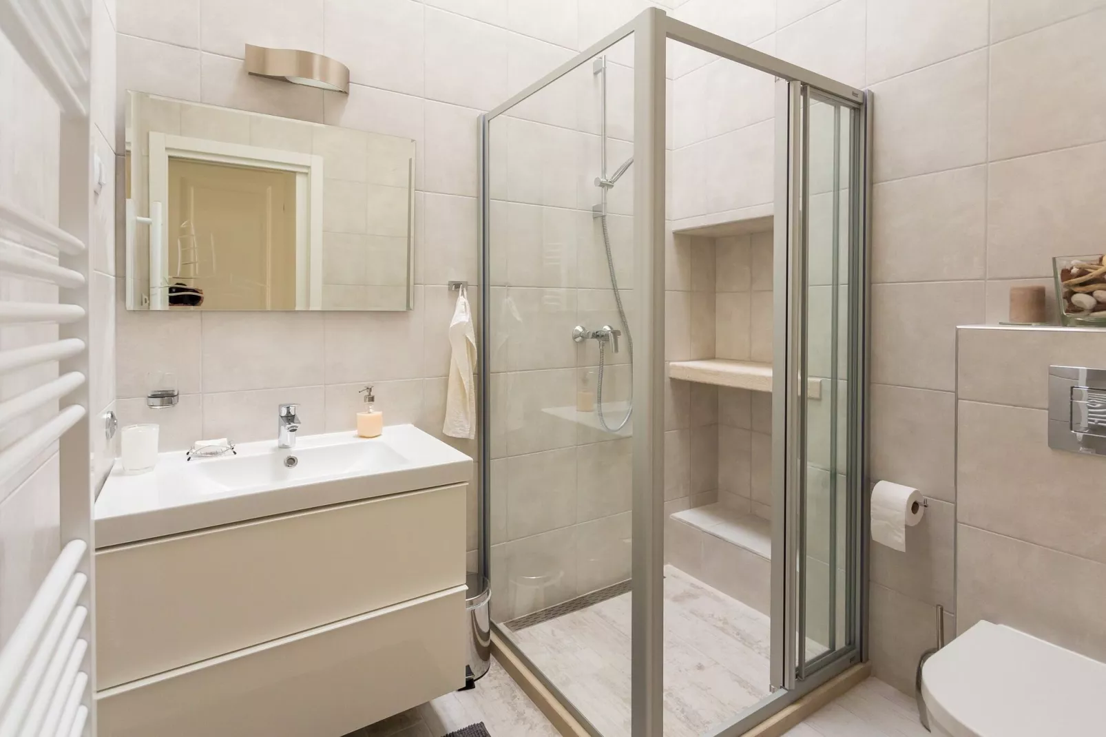 Apartment Miško - Two Bedroom Apartment with City View-Salle de bain