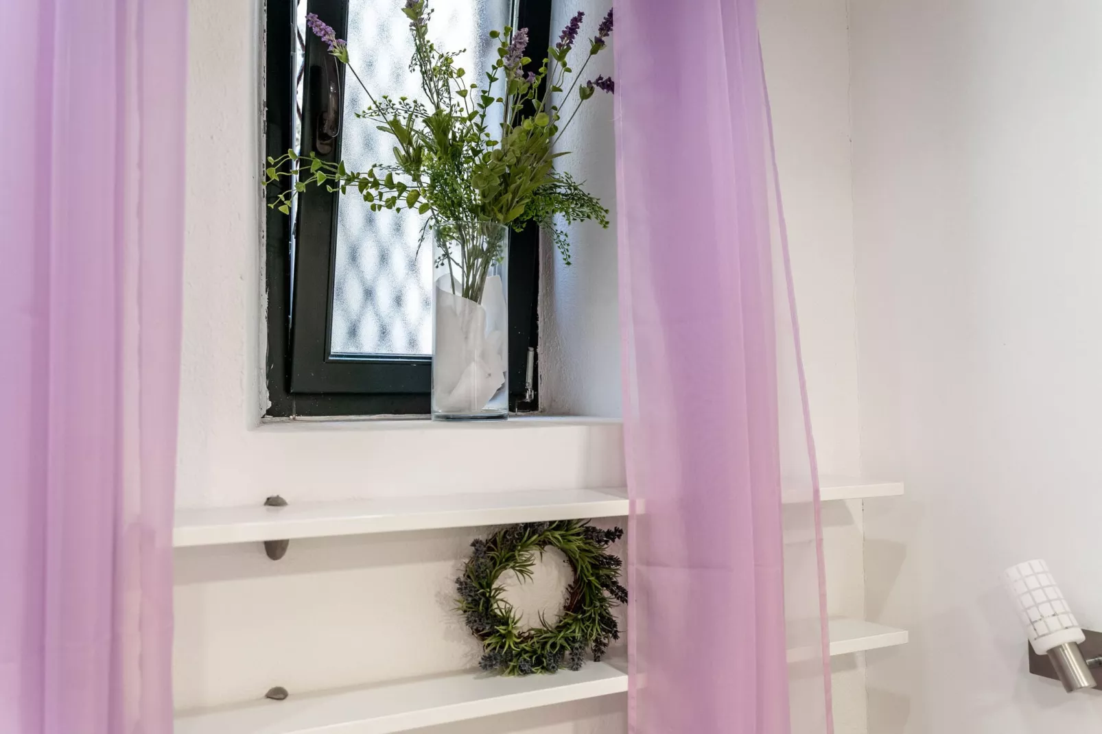 Lavender Room - Double Room (Ground Floor)-Bedroom