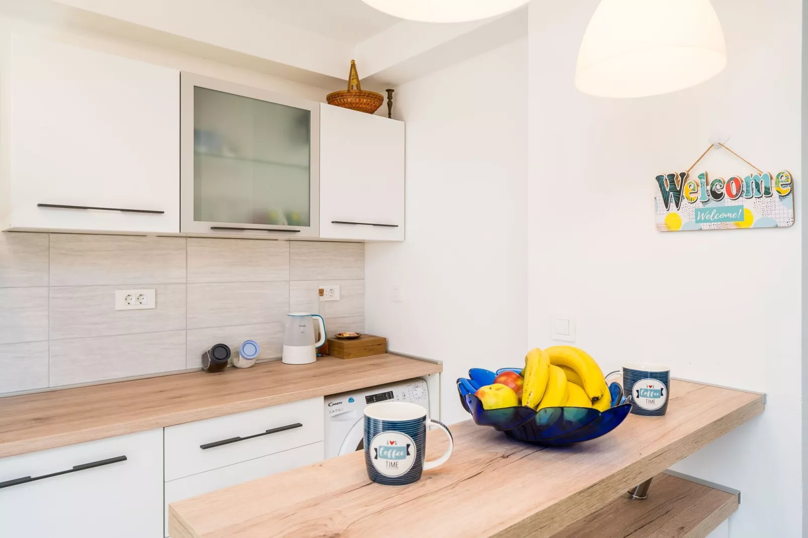 Apartment Cvjetković - Two Bedroom Apartment with Terrace and Sea View-Kitchen