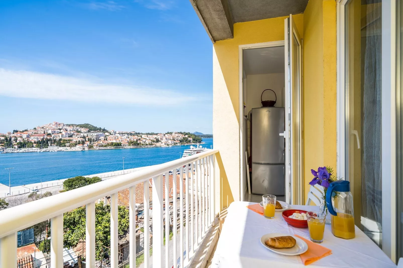 Apartment Cvjetković - Two Bedroom Apartment with Terrace and Sea View-View