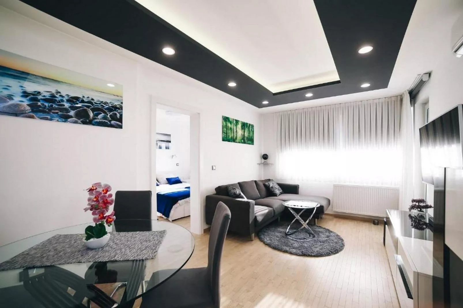Apartment Vuky - Two bedroom apartment-Wohnzimmer