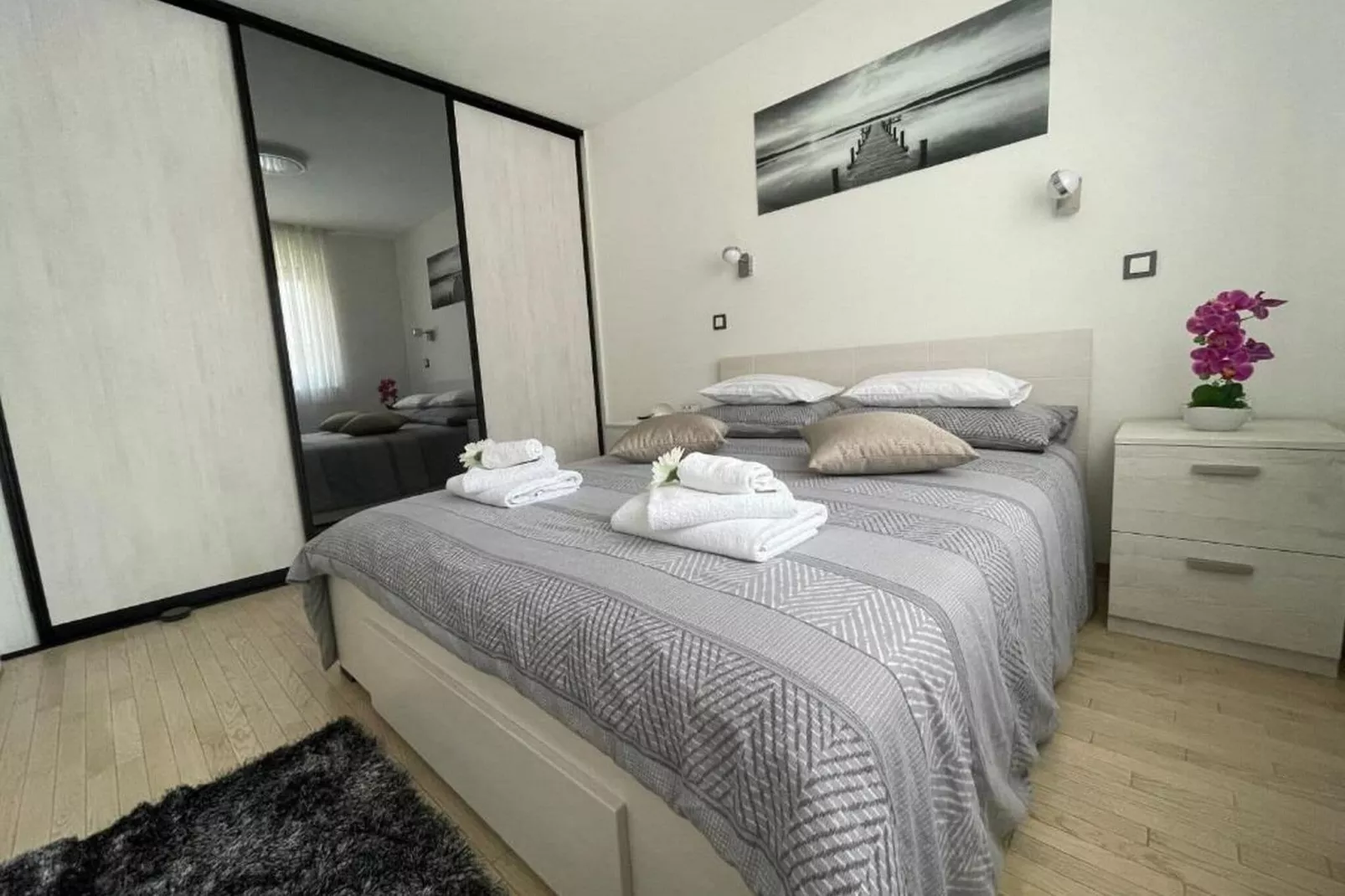 Apartment Vuky - Two bedroom apartment-Schlafzimmer