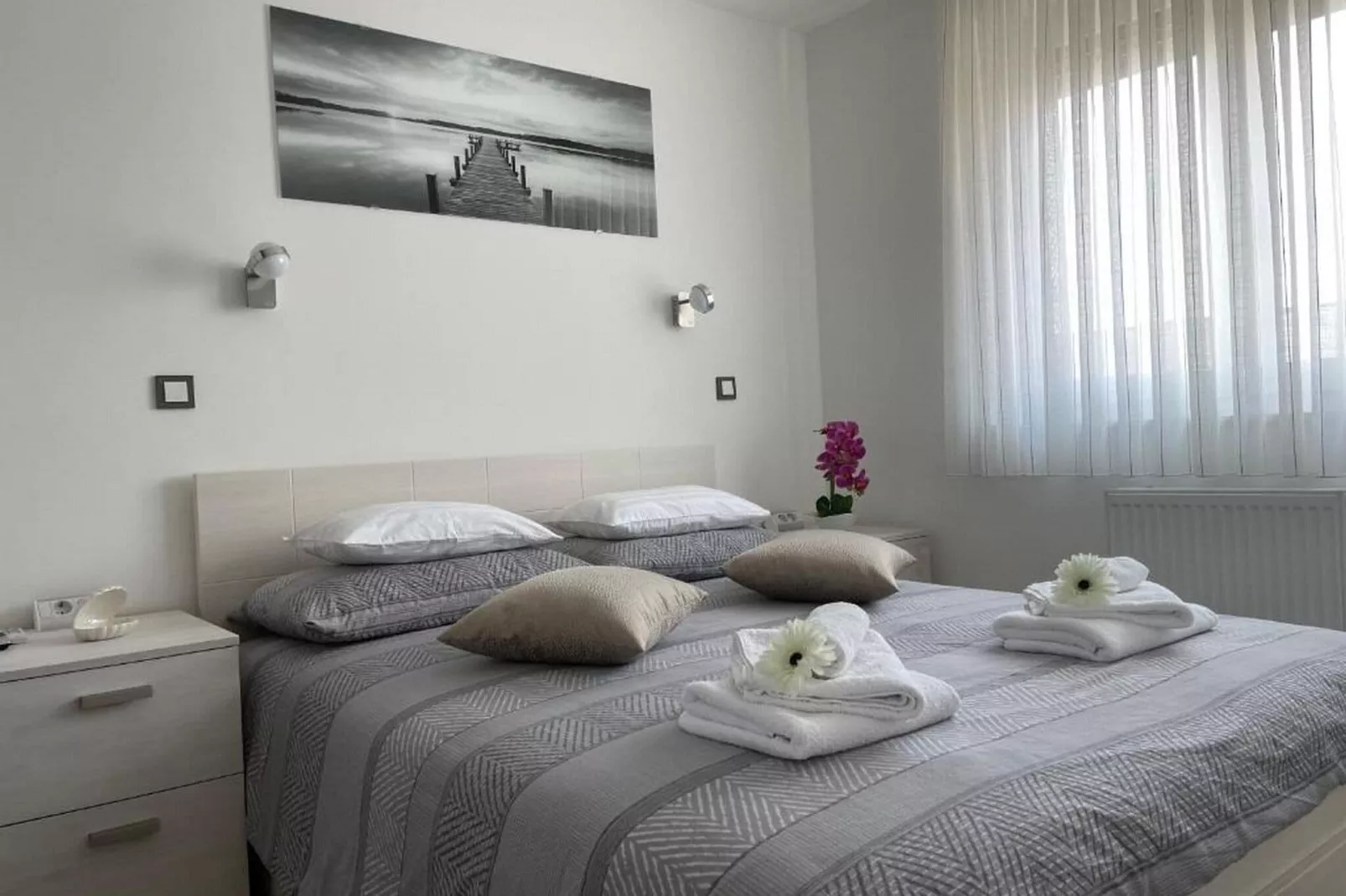 Apartment Vuky - Two bedroom apartment-Schlafzimmer