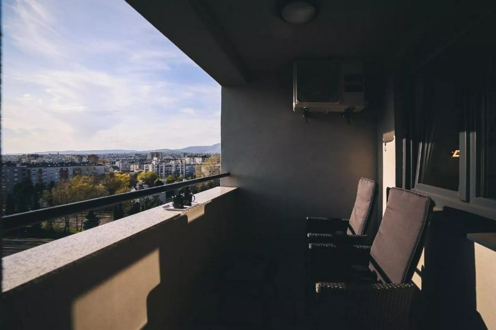 Apartment Vuky - Two bedroom apartment-Terrassenbalkon