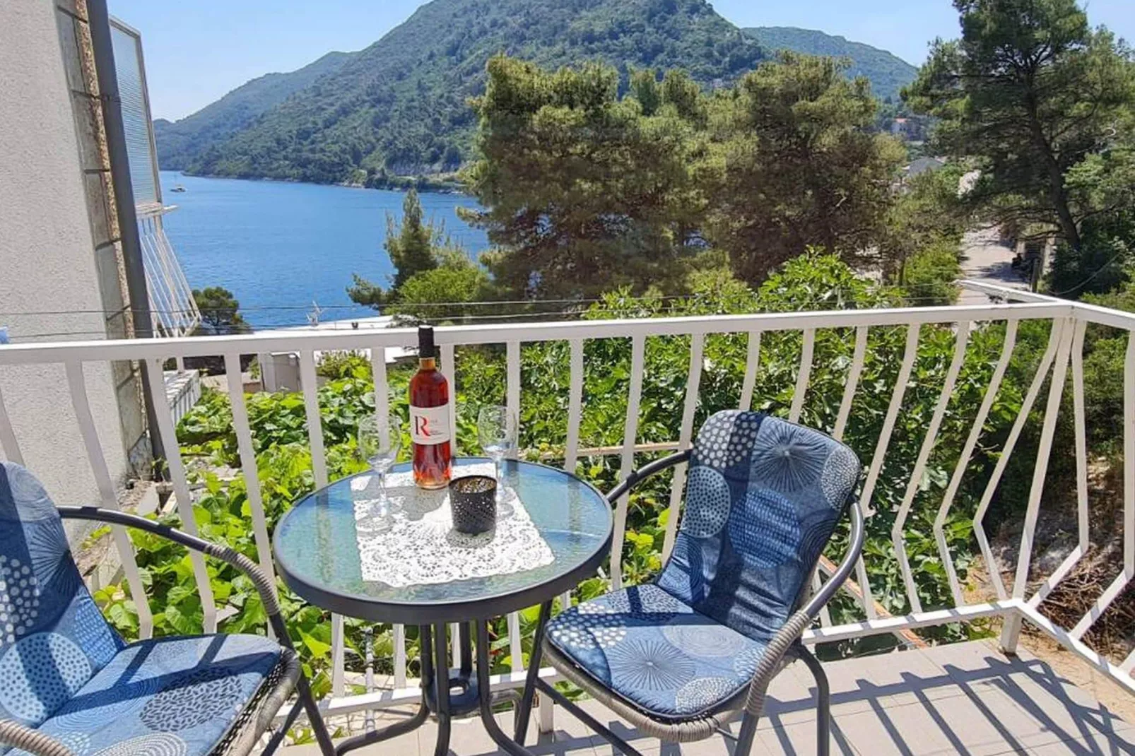 Apartments Maruška - Studio Apartment with Balcony and Sea View-View