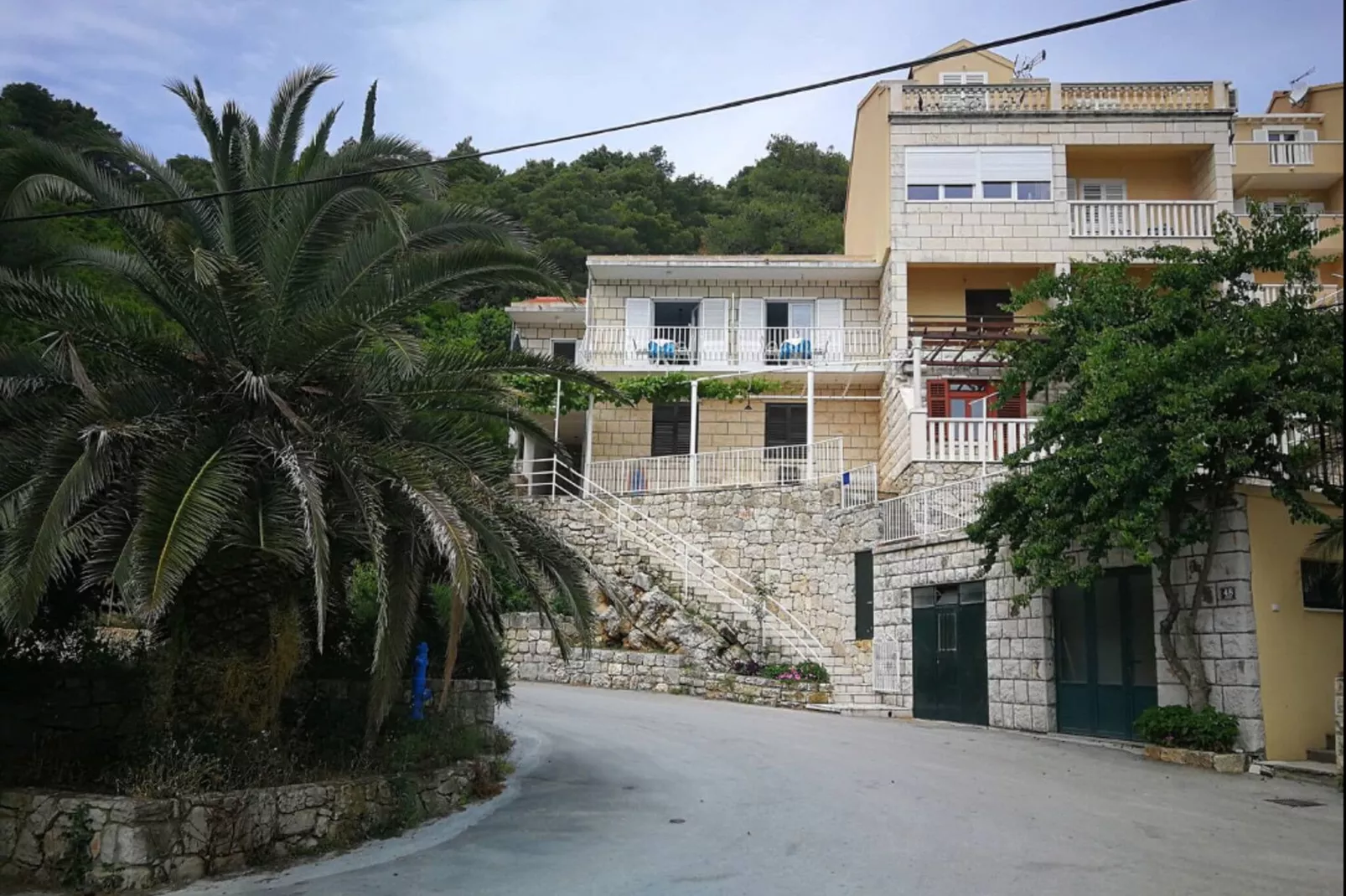 Apartments Maruška - Studio Apartment with Balcony and Sea View-Outdoor