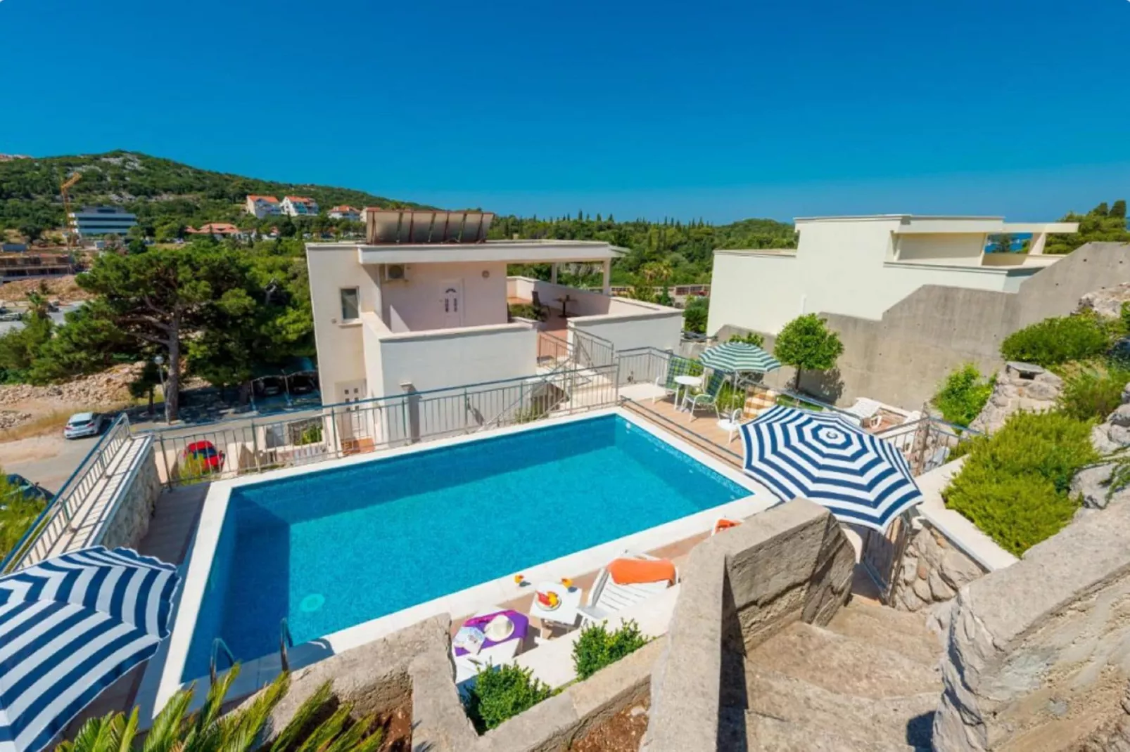 Villa Borna Apartments - Deluxe Studio Apartment - br. 1-Swimming pool