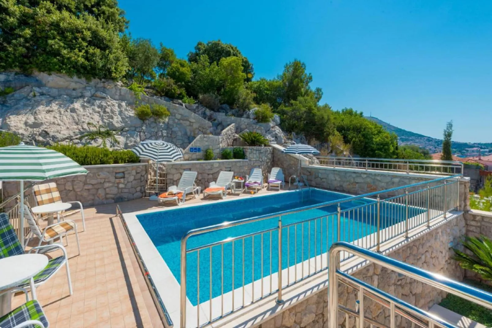 Villa Borna Apartments - Deluxe Studio Apartment - br. 1-Swimming pool