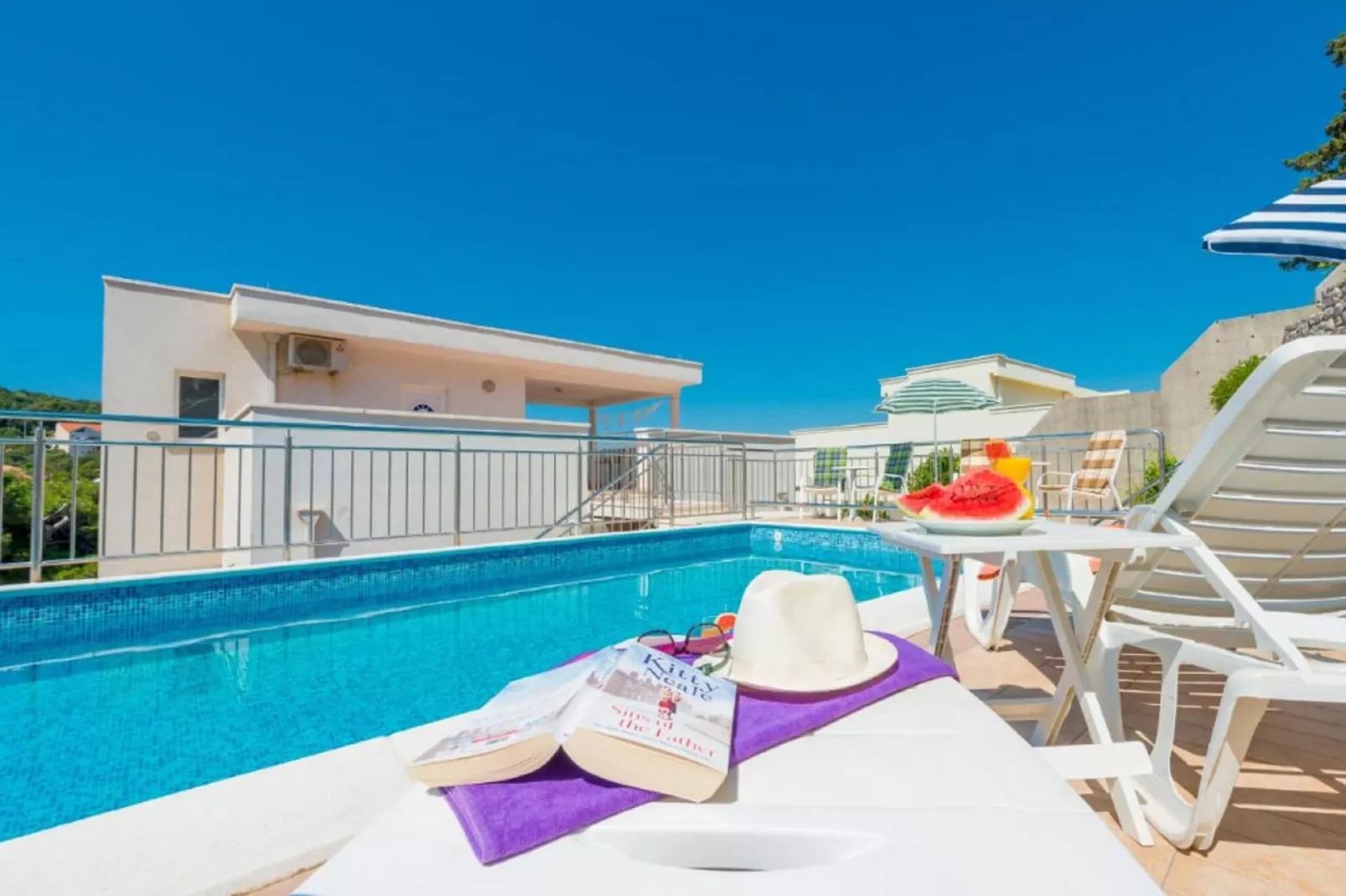 Villa Borna Apartments - Deluxe Studio Apartment - br. 1-Swimming pool