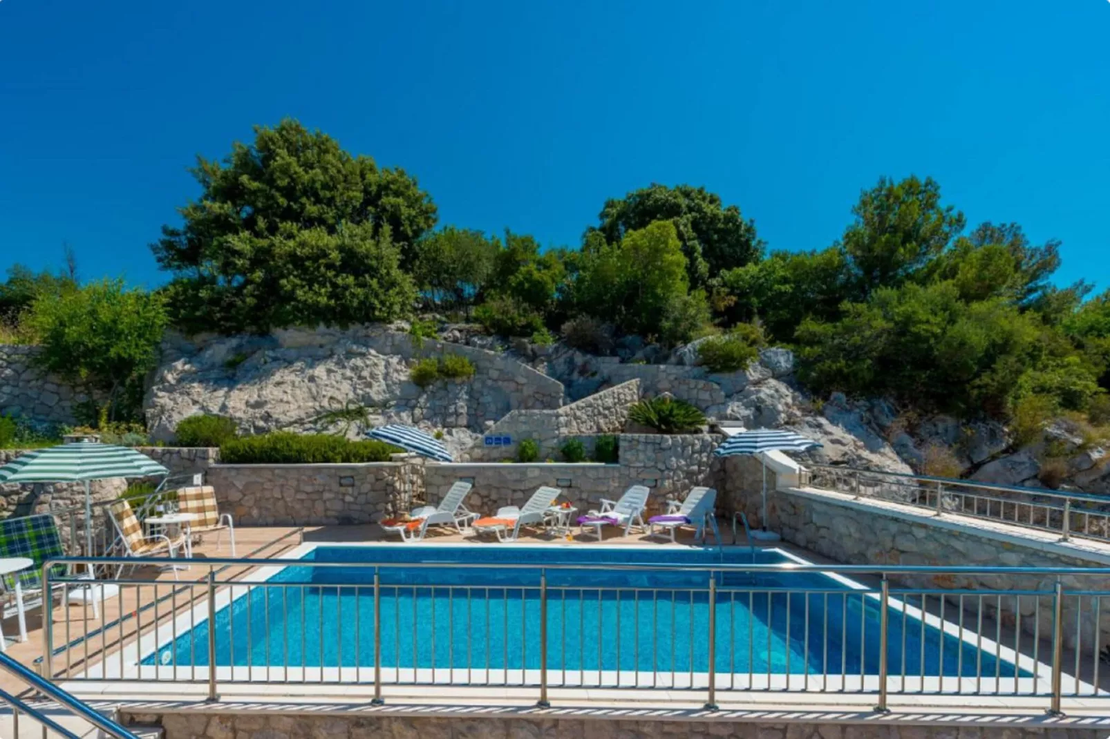Villa Borna Apartments - Deluxe Studio Apartment - br. 1-Swimming pool