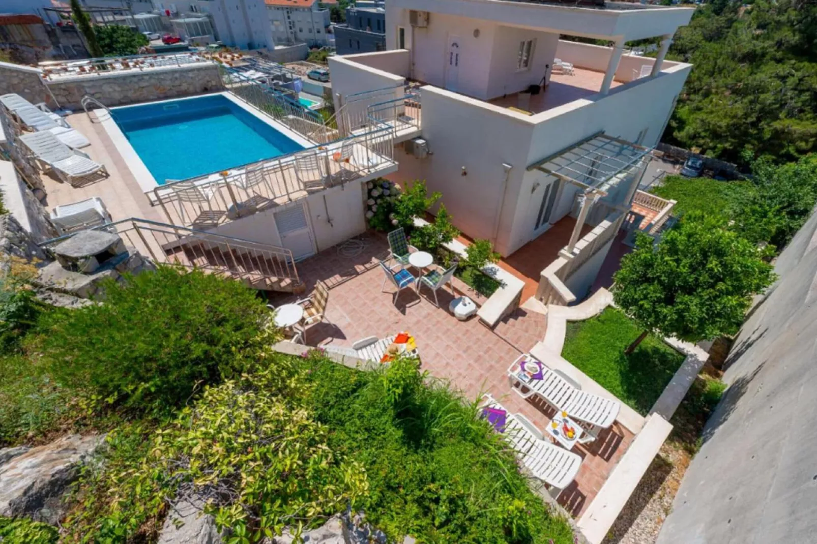 Villa Borna Apartments - Deluxe Studio Apartment - br. 1-Swimming pool
