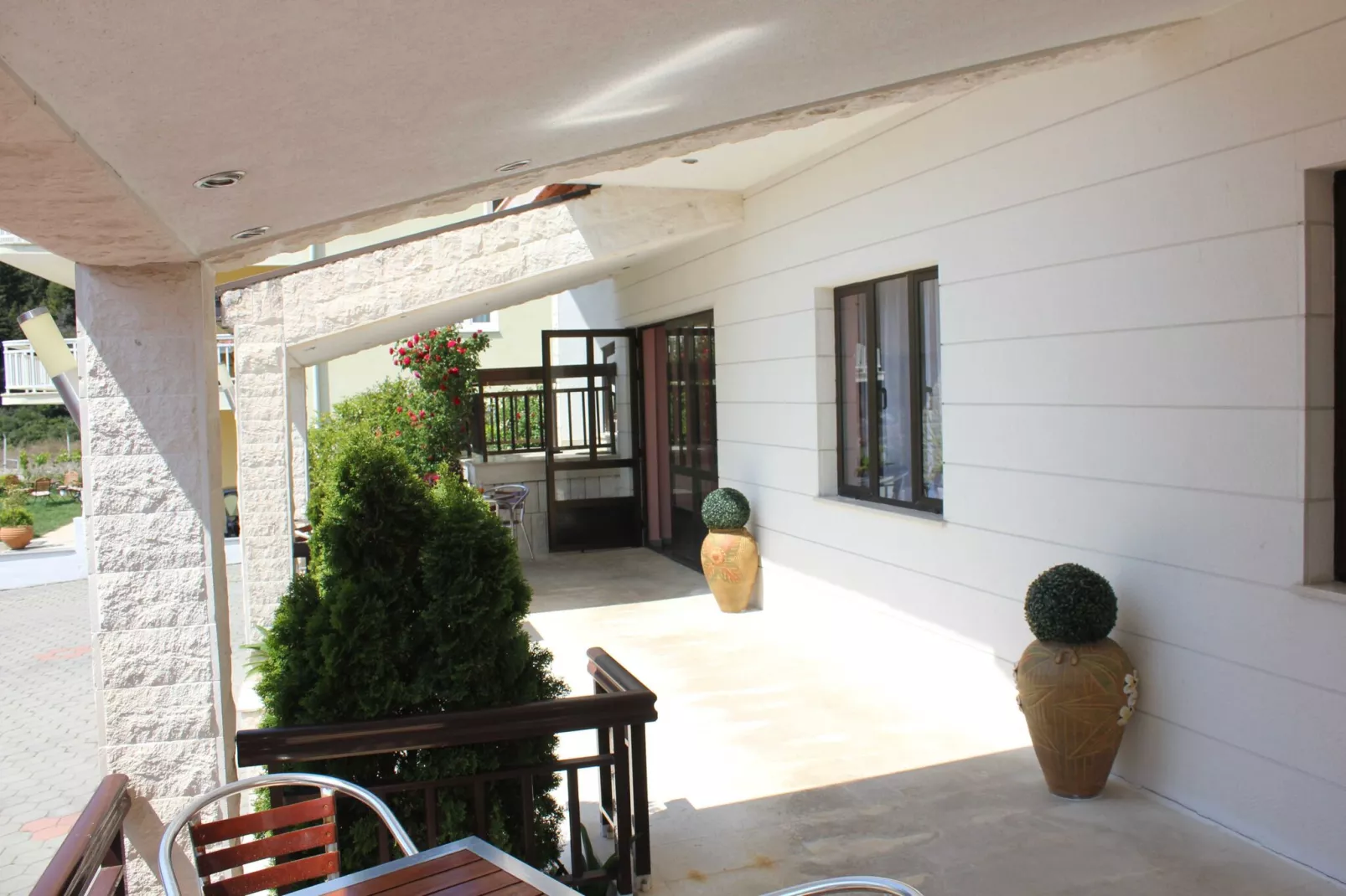 Guest House San Antonio-Triple Room with Balcony no.5-Außenbereich