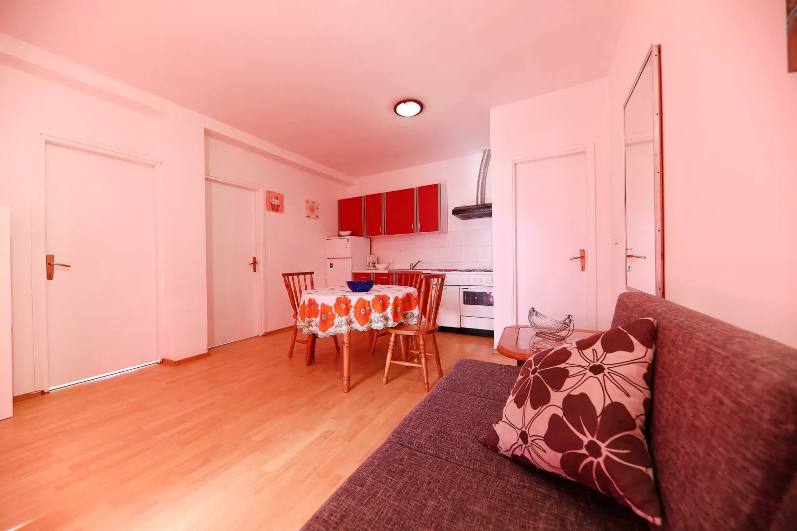 Apartments Melita - Comfort Two Bedroom Apartment with Terrace and Sea View (A2)-Indoor