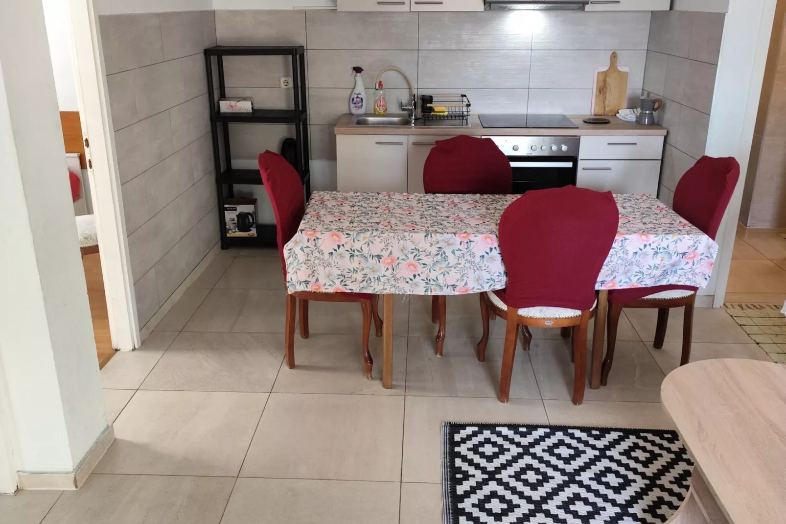 Apartments Melita - Comfort Two Bedroom Apartment with Terrace and Sea View (A2)-Kitchen