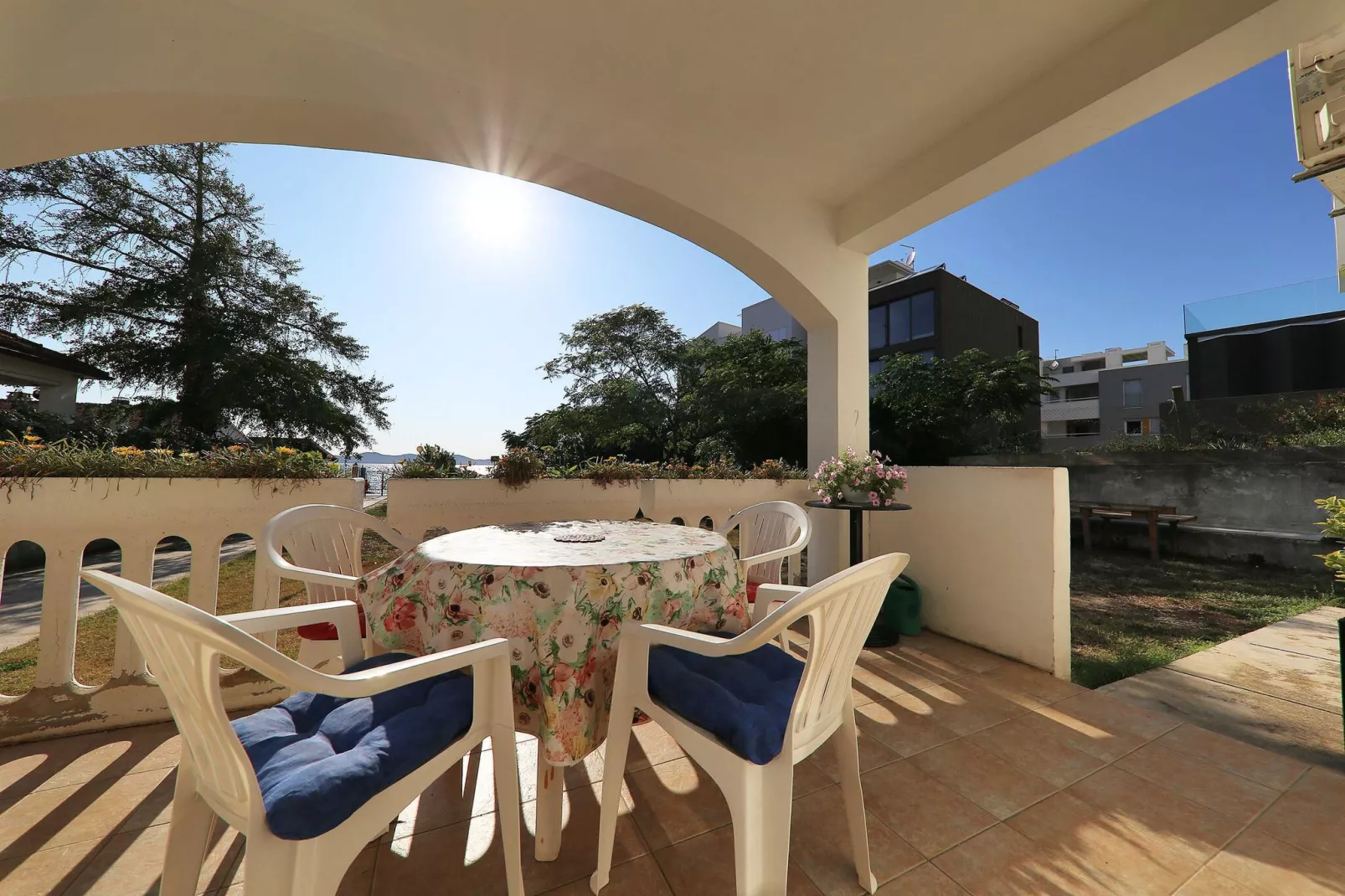 Apartments Melita - Comfort Two Bedroom Apartment with Terrace and Sea View (A2)-Outdoor