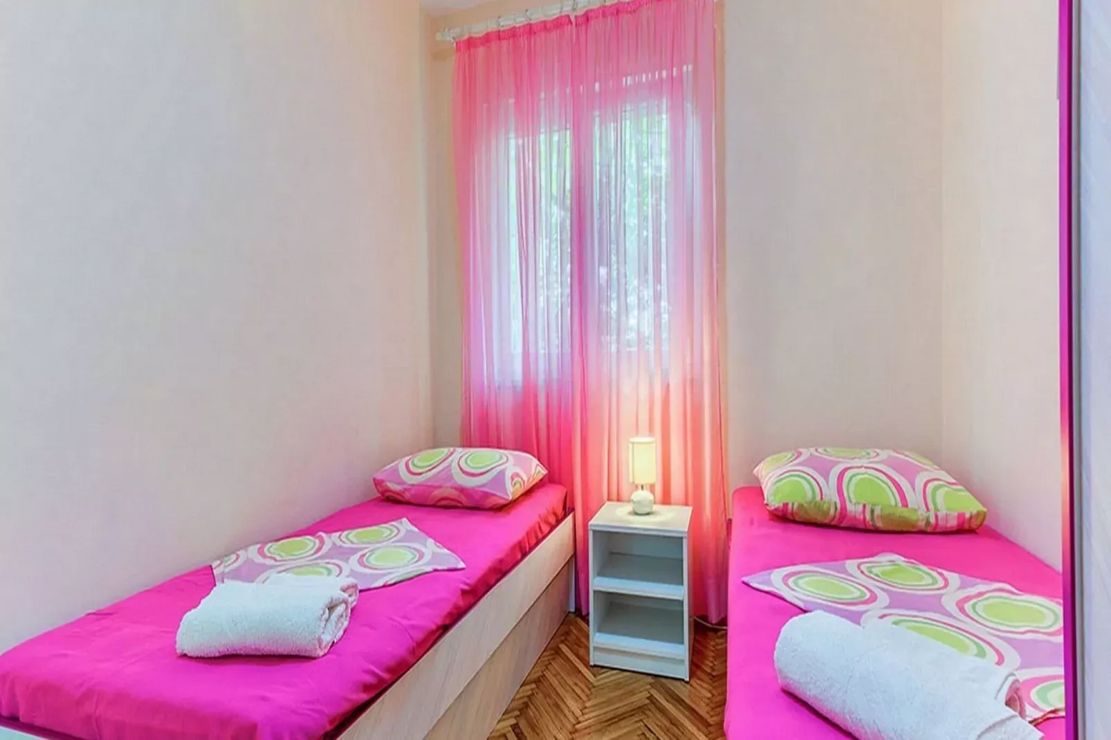 Apartments Ivo - Three bedroom apartment with terrace and sea view (A1)-Chambre