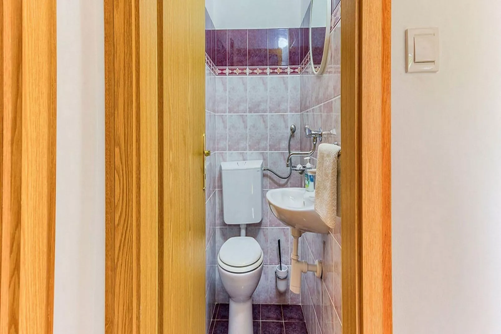 Apartments Ivo - Three bedroom apartment with terrace and sea view (A1)-Salle de bain