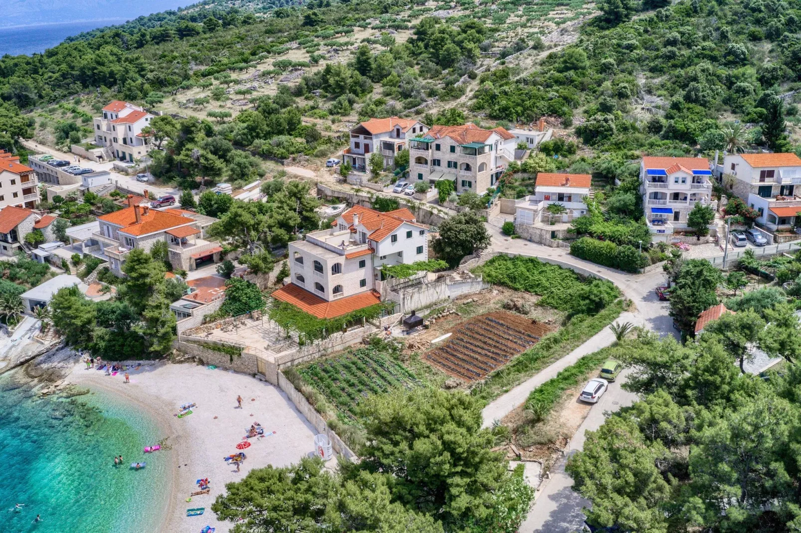 Apartments Ivo - Three bedroom apartment with terrace and sea view (A1)-Vue