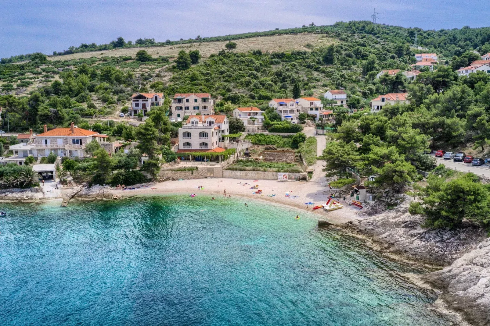 Apartments Ivo - Three bedroom apartment with terrace and sea view (A1)-Vue