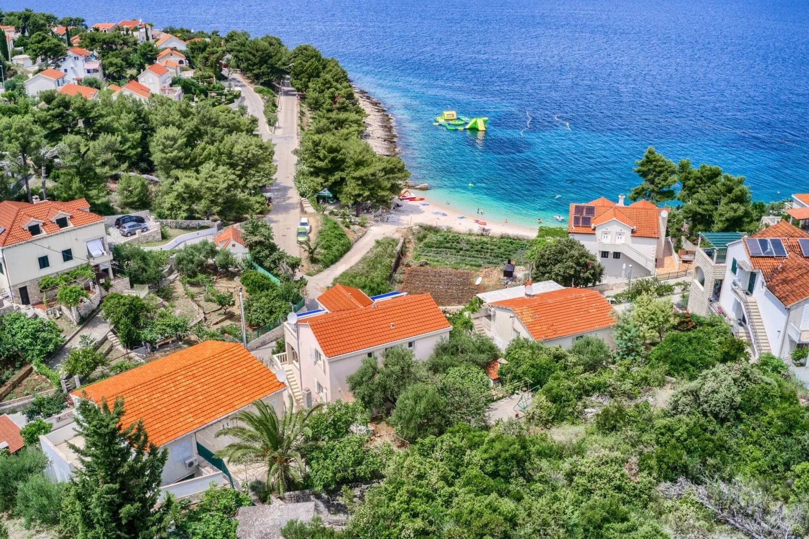 Apartments Ivo - One bedroom apartment with terrace and sea view (A5)-View