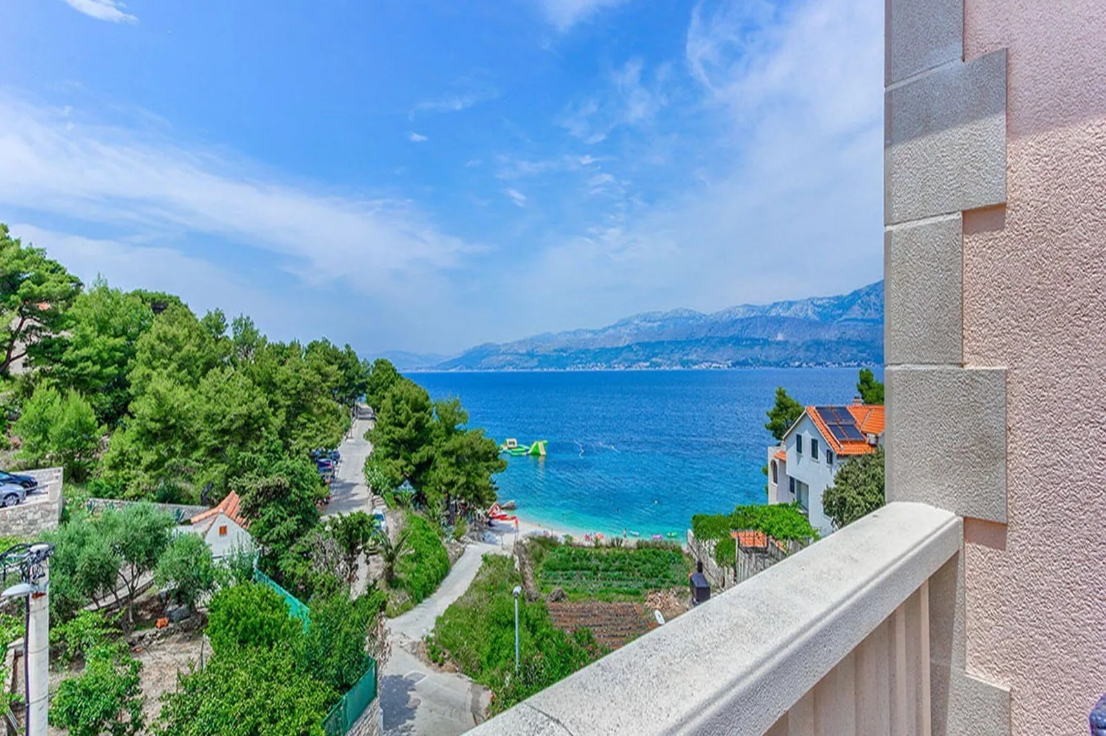 Apartments Ivo - One bedroom apartment with terrace and sea view (A5)-View