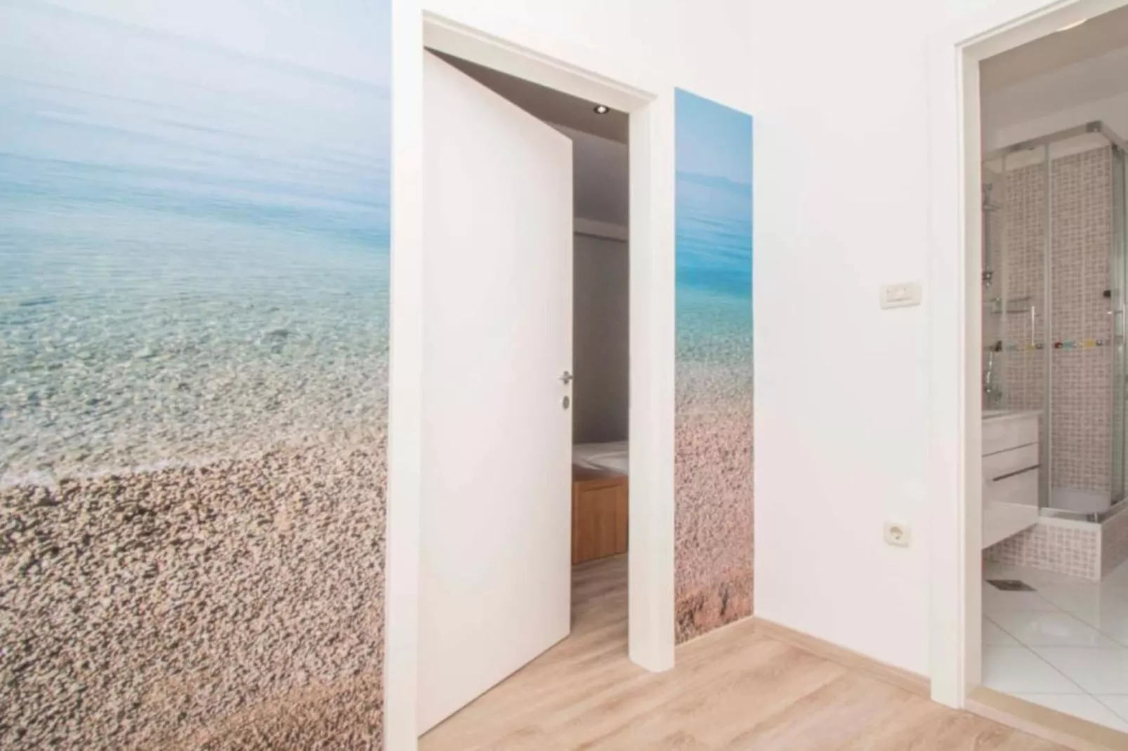 Apartments Antonio - Comfort One-Bedroom Apartment with Balcony and Sea View - 4-Indoor