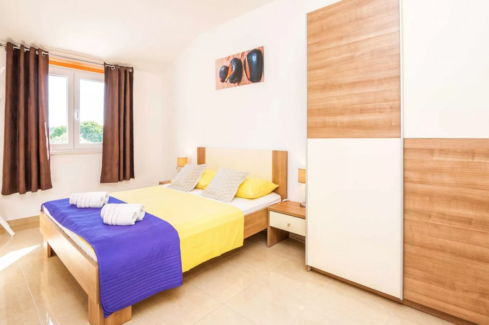 Holiday Home Marinela - Four Bedroom Holiday Home with Swimming Pool-Schlafzimmer