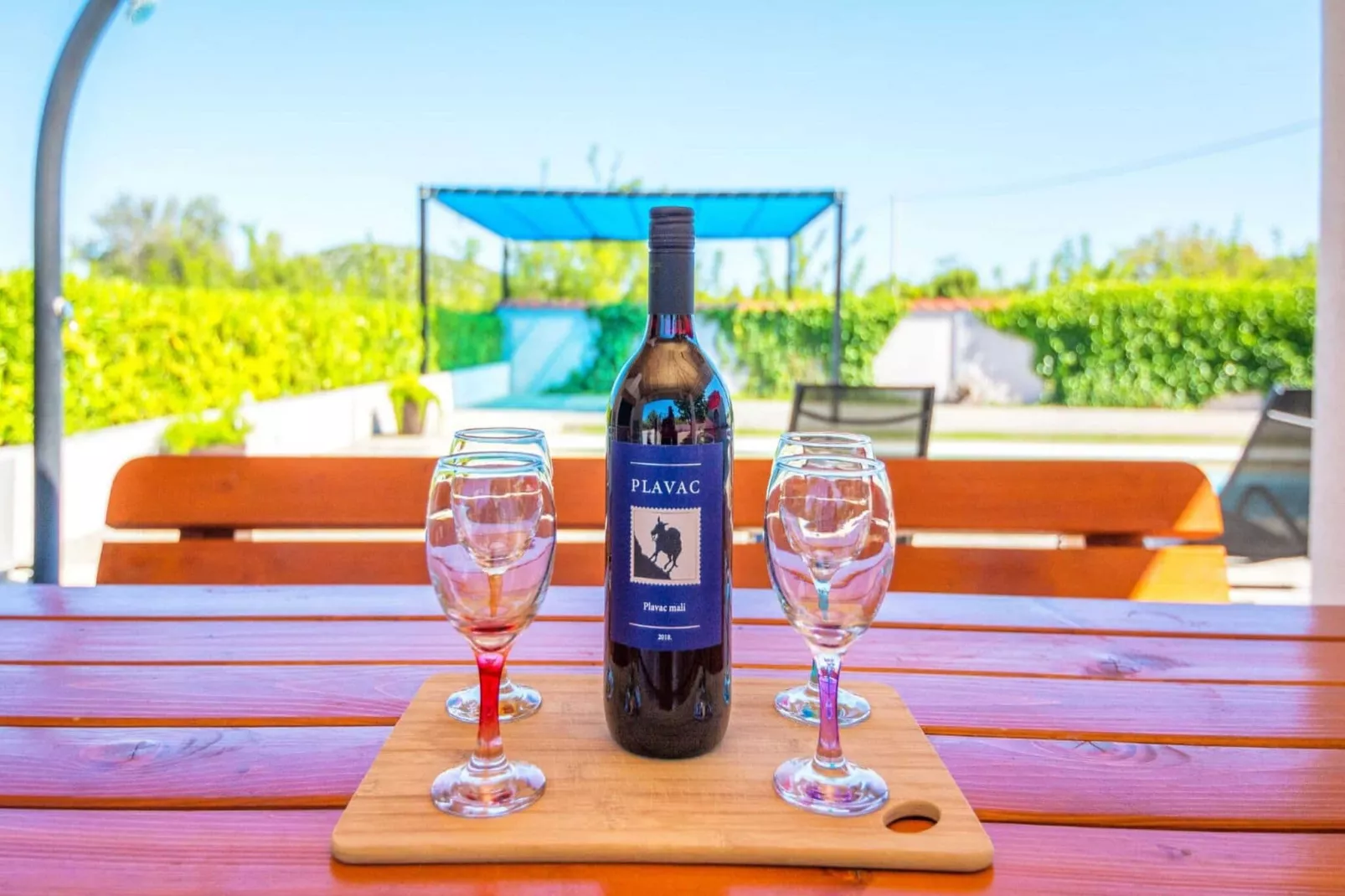 Holiday Home Marinela - Four Bedroom Holiday Home with Swimming Pool-Terrasse